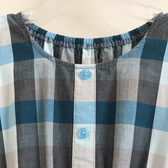 Madras checked dress size 8 and 10 - Picture 2 of 5